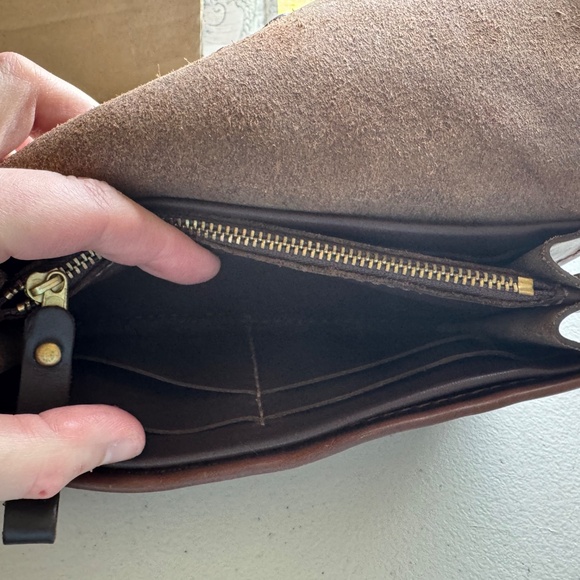 Orox Leather Co. Merces Clutch Wallet, Brown - Picture 6 of 7